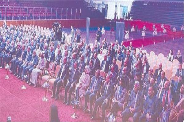  أعداد كبيرة من ممثلى الجامعات العربية فى حضور مؤتمر الإتحاد