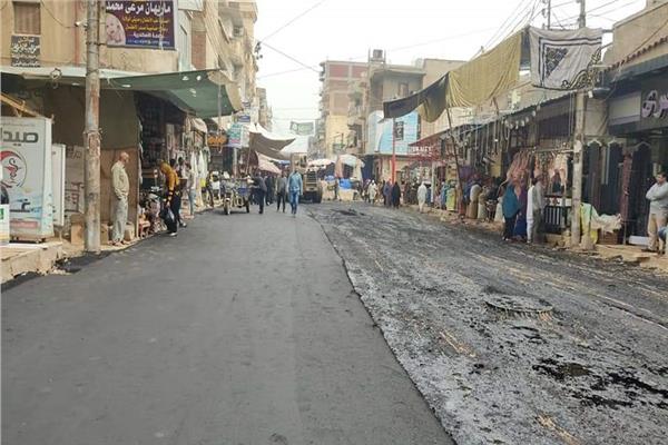  رصف شارع ناصر بأبو حمص