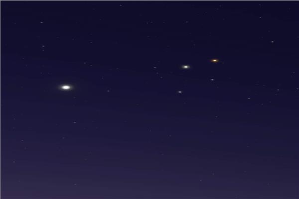 Sunday dawn – 3 planets line up