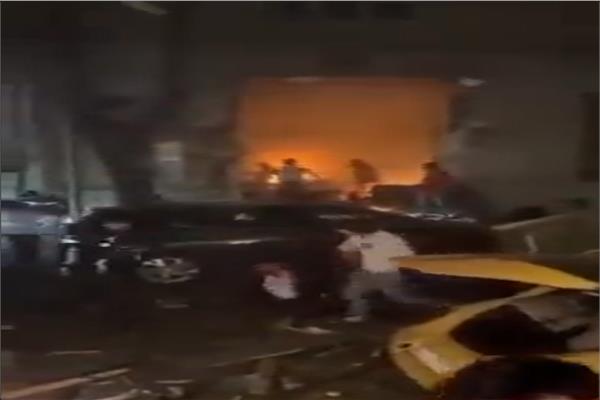 أنفجار ضخم يهز العاصمة الأذربيجانية «باكو» 