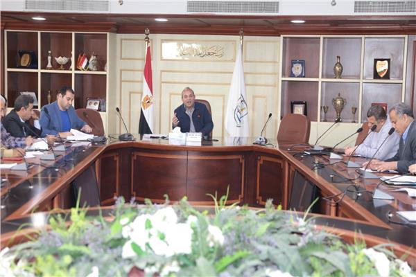 إجتماع السكرتير العام اللواء جمال مسعود