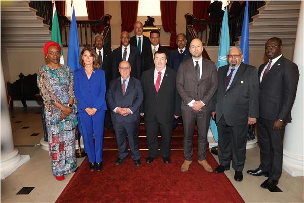 السفير عمرو الجويلي يبرز أولويات المفوضية الأفريقية في القمة العالمية للشتات في دبلن 