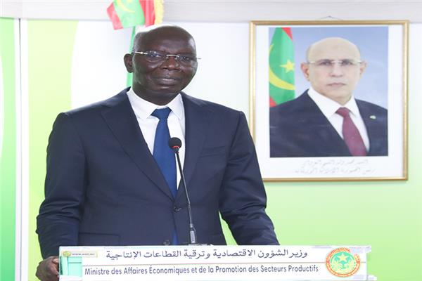  وزير الاقتصاد الموريتاني عثمان مامادو 