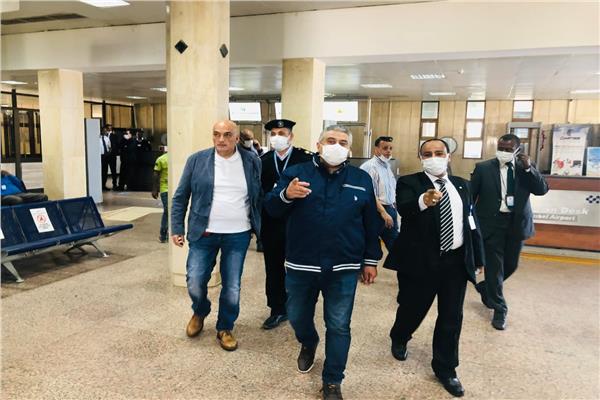 اللجنة العليا للتفتيش الأمني والبيئي تتفقد مطارى أبو سمبل وأسوان
