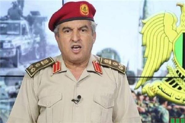 اللواء خالد المحجوب، مدير الشئون المعنوية بالجيش الوطني الليبي