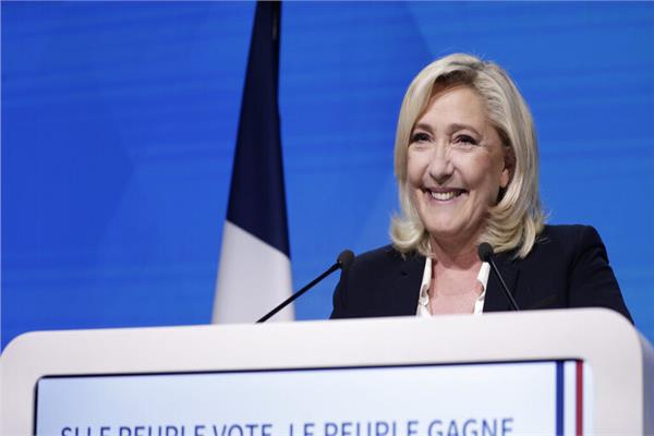 المرشحة للرئاسة الفرنسية مارين لوبين