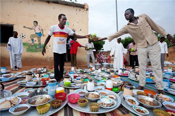 موائد الإفطار في السنغال