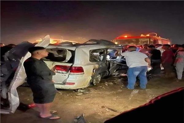 وفاة 11 شخصا في حادث سير
