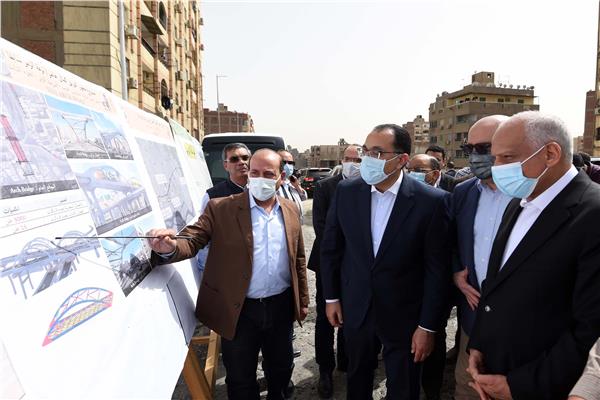 رئيس مجلس الوزراء يتفقد أعمال تنفيذ محطة مترو أنفاق المتحف المصري