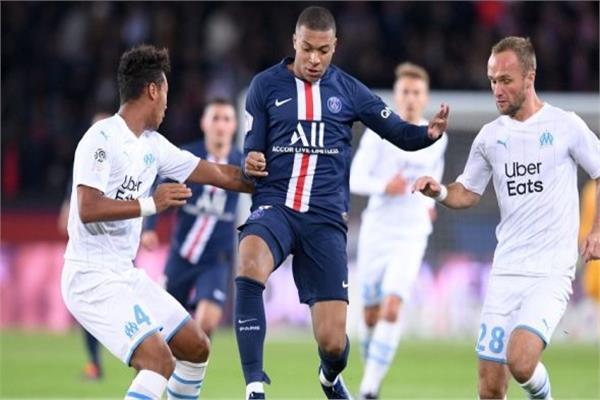 Retransmission en direct du match entre le Paris Saint-Germain et Marseille en championnat de France