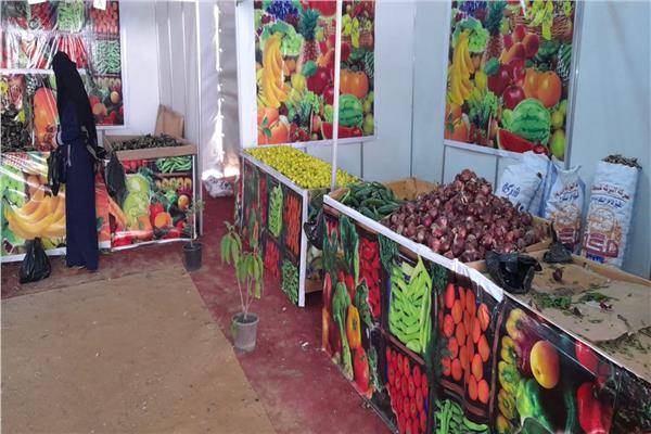  3 منافذ جديدة لبيع الخضراوات والفاكهة بأسعار مخفضة ببولاق والطالبية والصف