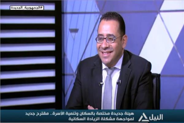 الدكتور عمرو حسن  مقرر المجلس القومي للسكان السابق