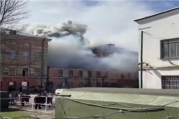 مصرع 5 في حريق بمعهد أبحاث الدفاع الجوي الروسي