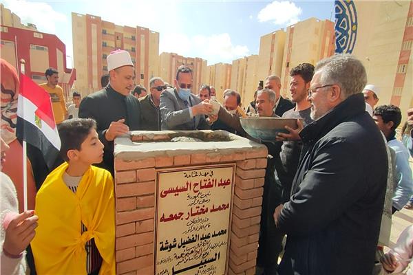 افتتاح  مسجد العاطي الوهاب بالعريش