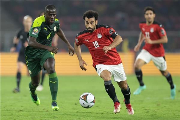 جانب من مباراة مصر والسنغال