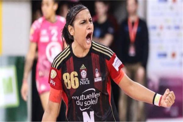 Marwa Eid Abdel-Malik est la meilleure joueuse du championnat de France de handball en avril