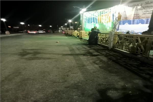 حملات ليلية لإزالة الإشغالات بمحيط ساحة أبو الحجاج بمدينة الاقصر