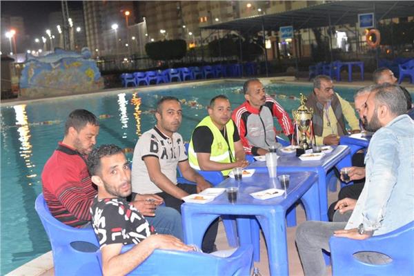 حفل إفطار  جماعى للمتعافين من الإدمان بمنطقة بشاير الخير