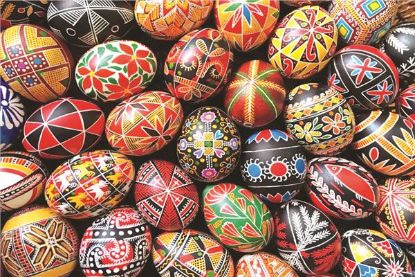فن زخرفة البيض الأوكرانى