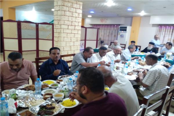 كنيسة ابوسيفين تنظيم حفل إفطار جماعي