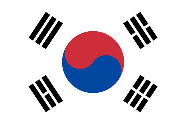 علم كوريا الجنوبية 