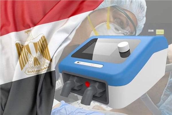 أول جهاز تنفس صناعي مصرى 100 %