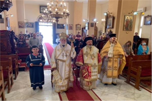 مطرانية طنطا للروم الارثوذكس تحتفل  بعيد القديس جيورجيوس     