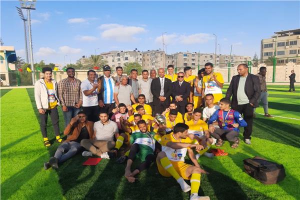 الشهيد أحمد منسي يفوز بلقب دوري مراكز الشباب بشمال سيناء