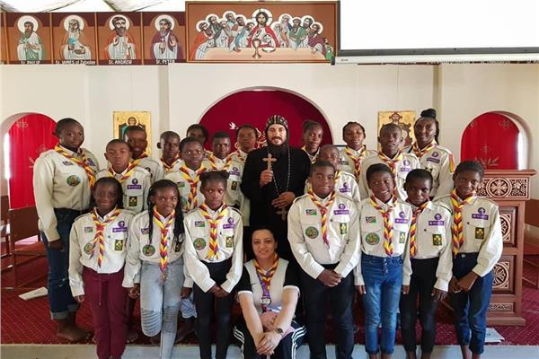 تأسيس أول كشافة بالكنيسة في ناميبيا