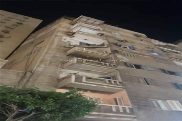 إصابة شخصين في انهيار شرفة عقار شرق الإسكندرية