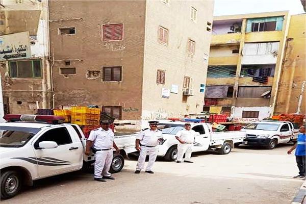 " سوهاج ": مصادرة 238 مضبوطات مرافق متنوعة بسوق مدينة ناصر