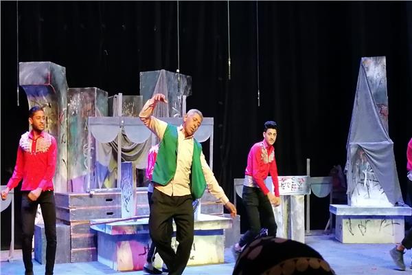 قضية "أنوف" لفرقة المنيا القومية المسرحية على مسرح الجزويت