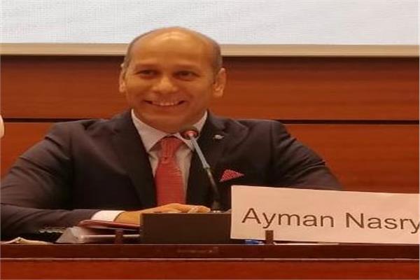 أيمن نصري رئيس المنتدى العربي الأوروبي للحوار وحقوق الإنسان بجنيف