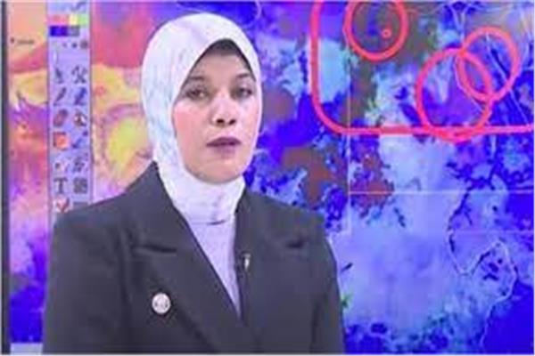 الدكتورة منار غانم عضو المركز الإعلامي لهيئة الأرصاد الجوية