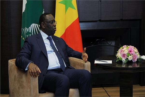 رئيس السنغال ماكي سال