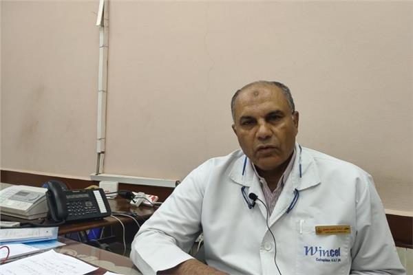 الدكتور أسامه منصور مدير مستشفى صدر شبين الكوم
