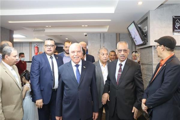 رئيس اتحاد المعلمين العرب خلال الحدث