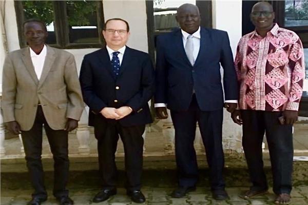 السفير المصري في جوبا يلتقي رئيس هيئة مكافحة الفساد بجنوب السودان
