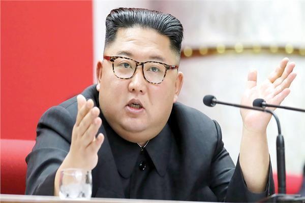  الزعيم الكوري الشمالي كيم جونج أون