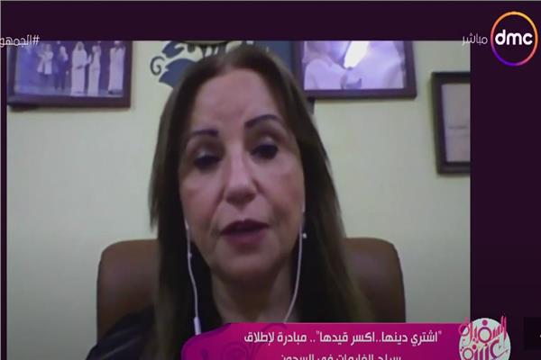 الكاتبة نوال مصطفى رئيس جمعية أطفال السجينات