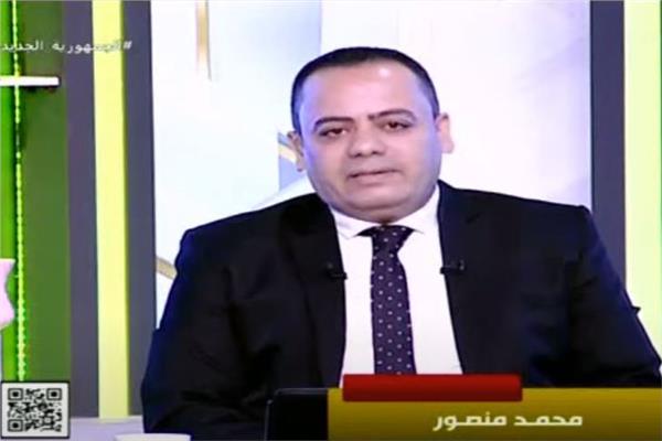  الإعلامي محمد منصور