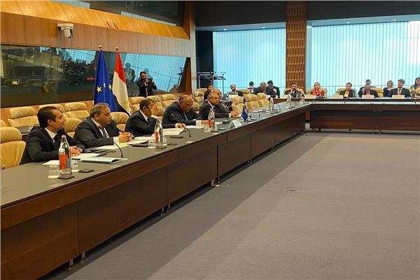 أعمال الدورة التاسعة لمجلس المشاركة بين الاتحاد الأوروبى ومصر 