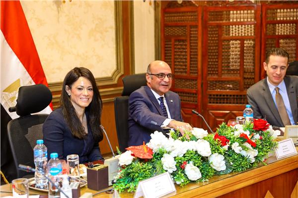 د.رانيا المشاط وزيرة التعاون الدولي تشارك في إطلاق مشروع تطوير المحاكم الاقتصادية
