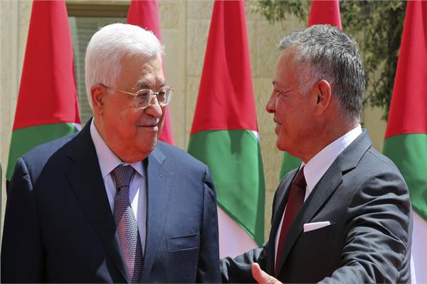 الرئيس محمود عباس و الملك عبد الله الثاني
