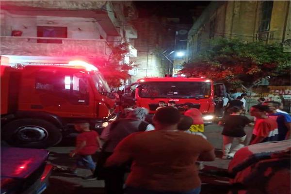 إصابة 3 أشخاص إثر حريق شقة سكنية بالإسكندرية