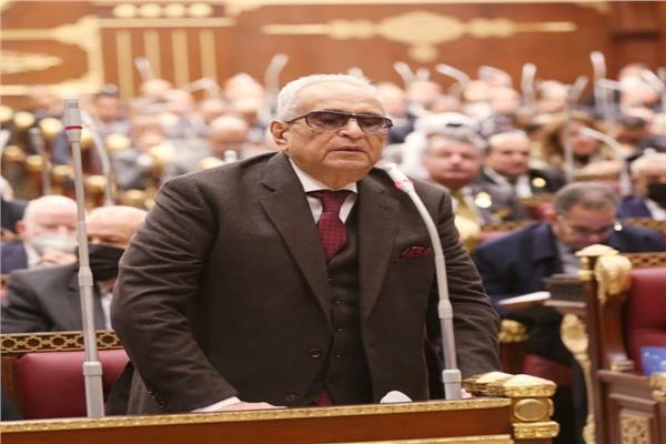 المستشار بهاء أبوشقة وكيل أول مجلس الشيوخ عن حزب الوفد 