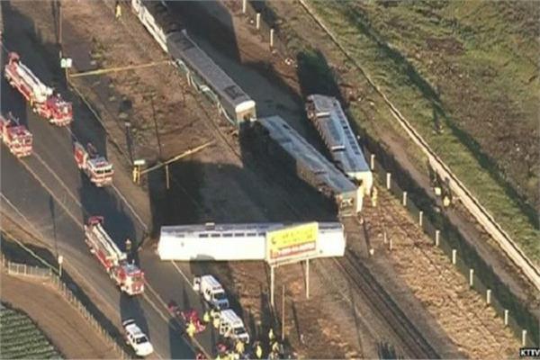  اصطدام قطار بشاحنة في ولاية ميزوري الأمريكية