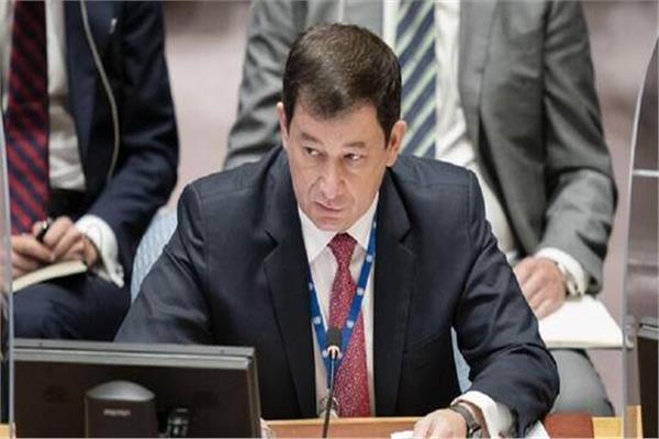  نائب المندوب الروسي لدى الأمم المتحدة دميتري بوليانسكي 