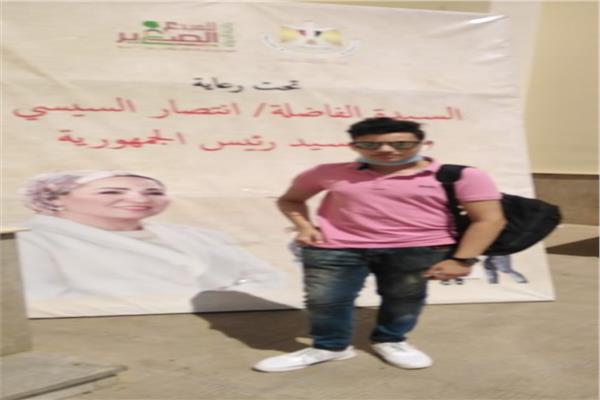 خالد مصباح الفائز بجائزة الدولة للمبدع الصغير