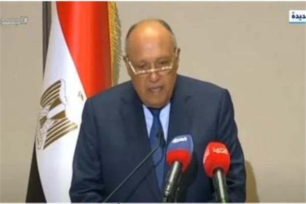  السفير سامح شكري وزير الخارجية المصري